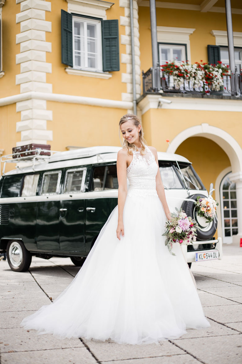 Smaro VW Bulli Westfalia Weddinsparkle Velden