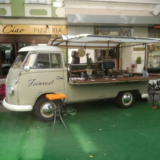 Picknick in der Stadt Klagenfurt